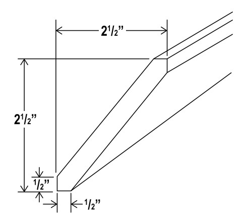 Angle Crown Moulding