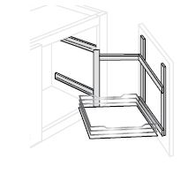 Above-Appliance Pull Out Unit