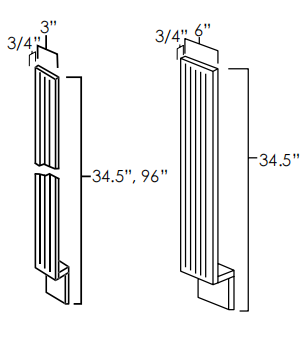 Fluted Base Fillers