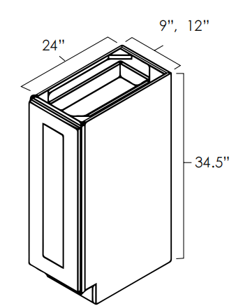 Spice Rack Base Cabinet