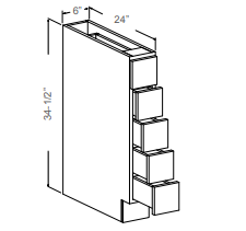Spice Drawer Base Cabinet