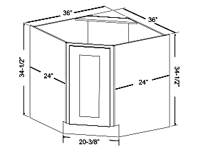 Base Diagonal Corner
