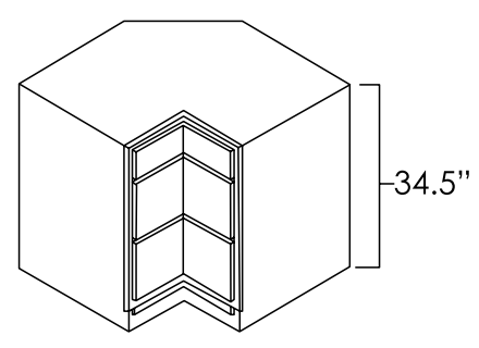 Corner Drawers Base Cabinet