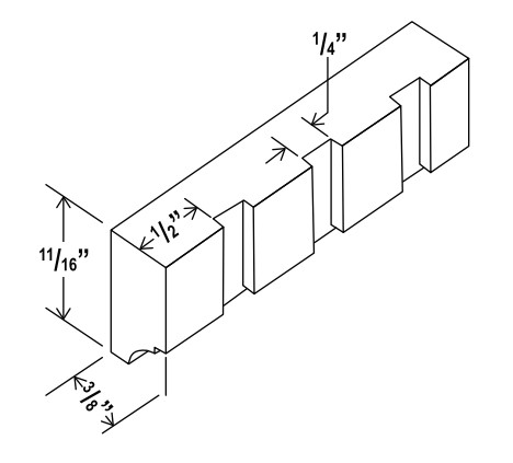 Dentil Moulding