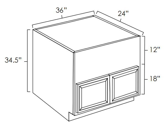 Farm Sink Base Cabinet