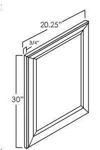 Matching Vanity End Panel