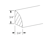 Quarter Round Molding