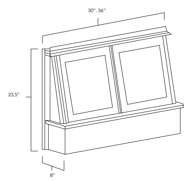 Range Hood Fronts