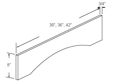 Large Arch Valance