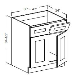 Sink Base With 2 Doors