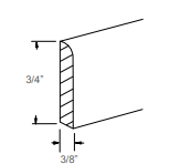 Scribe Molding