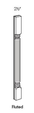 Spindles-Fluted