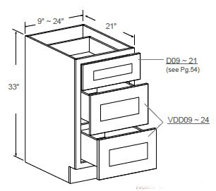 Vanity Drawer Base