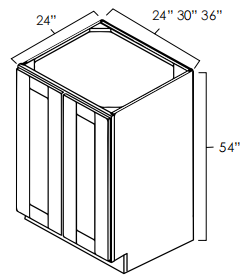 Double Door Utility Base Cabinet