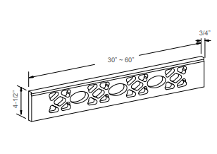 Frieze Valance