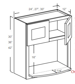 Wall Microwave Cabinet