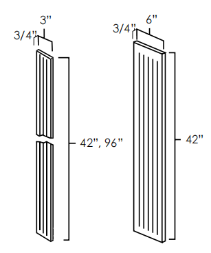 Fluted Wall Fillers