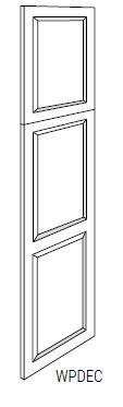 Decorative Tall End Panels